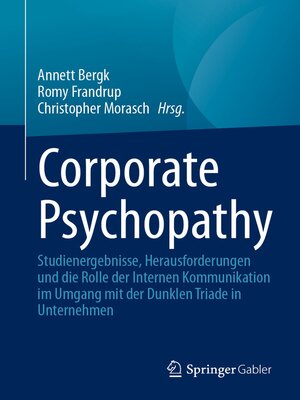 cover image of Corporate Psychopathy